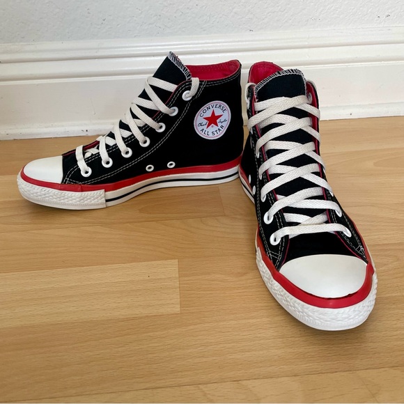VINTAGE Converse Chuck Taylor All Star High Top Sneakers Unisex 8 Women / 6 Men - Picture 13 of 14